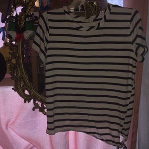 Shirt with stripes